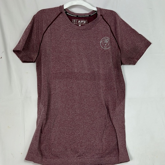 #0618 Ape Athletics Red T-Shirt | Size: M - Picture 1 of 5